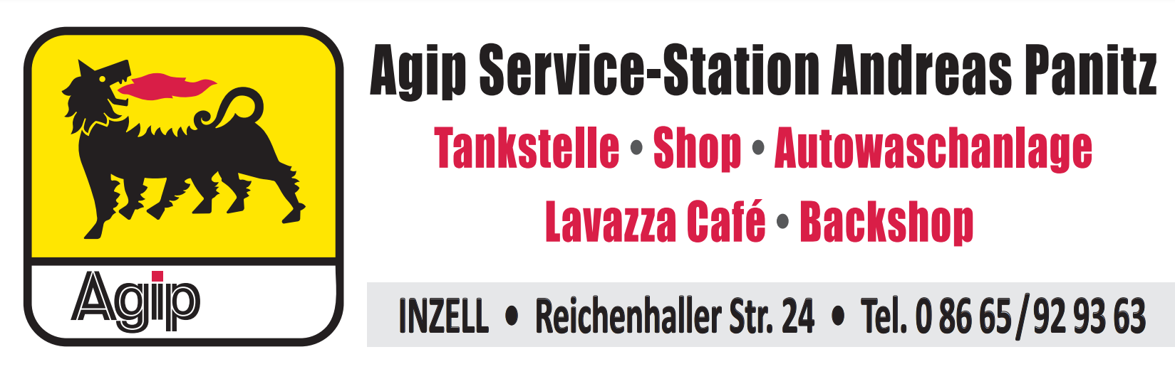 Sponsor AGIP Service Station Inzell